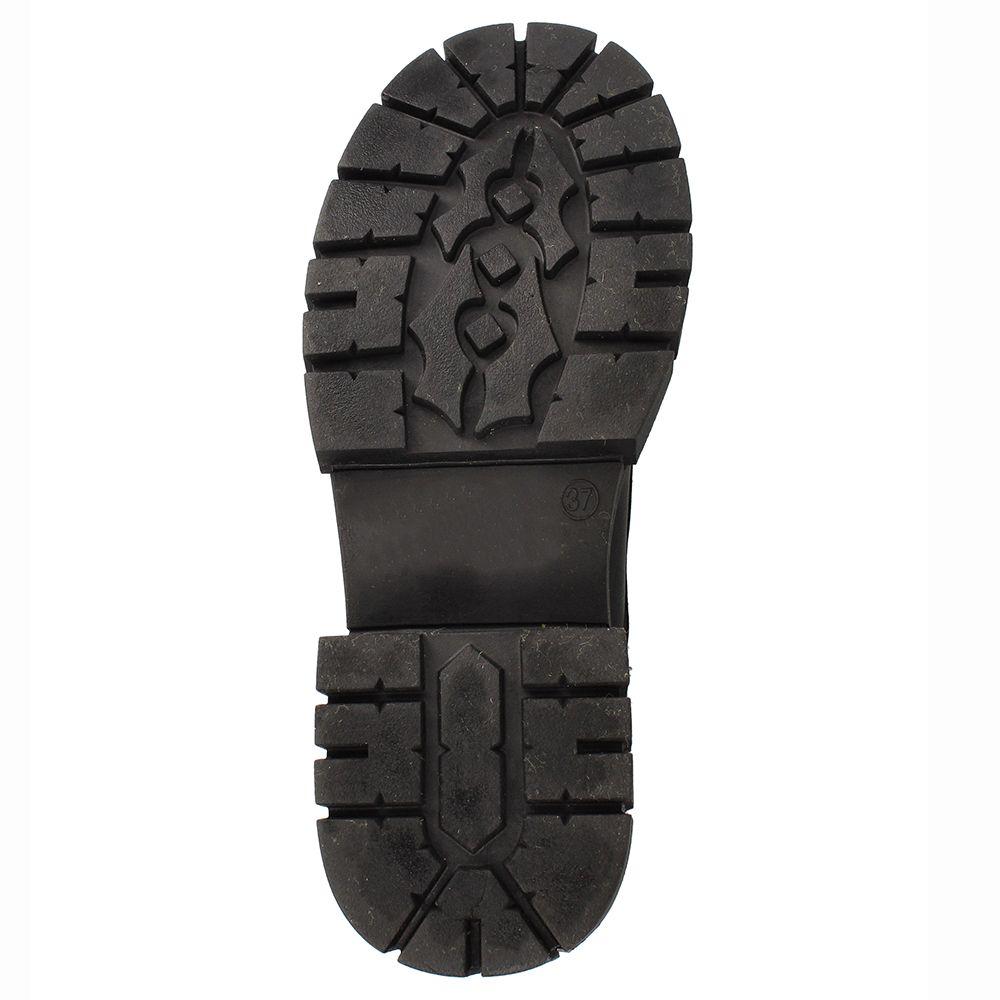 ZAPATO ESCOLAR CORDONES NIÑA TEENER CHUMY NEGRO-6