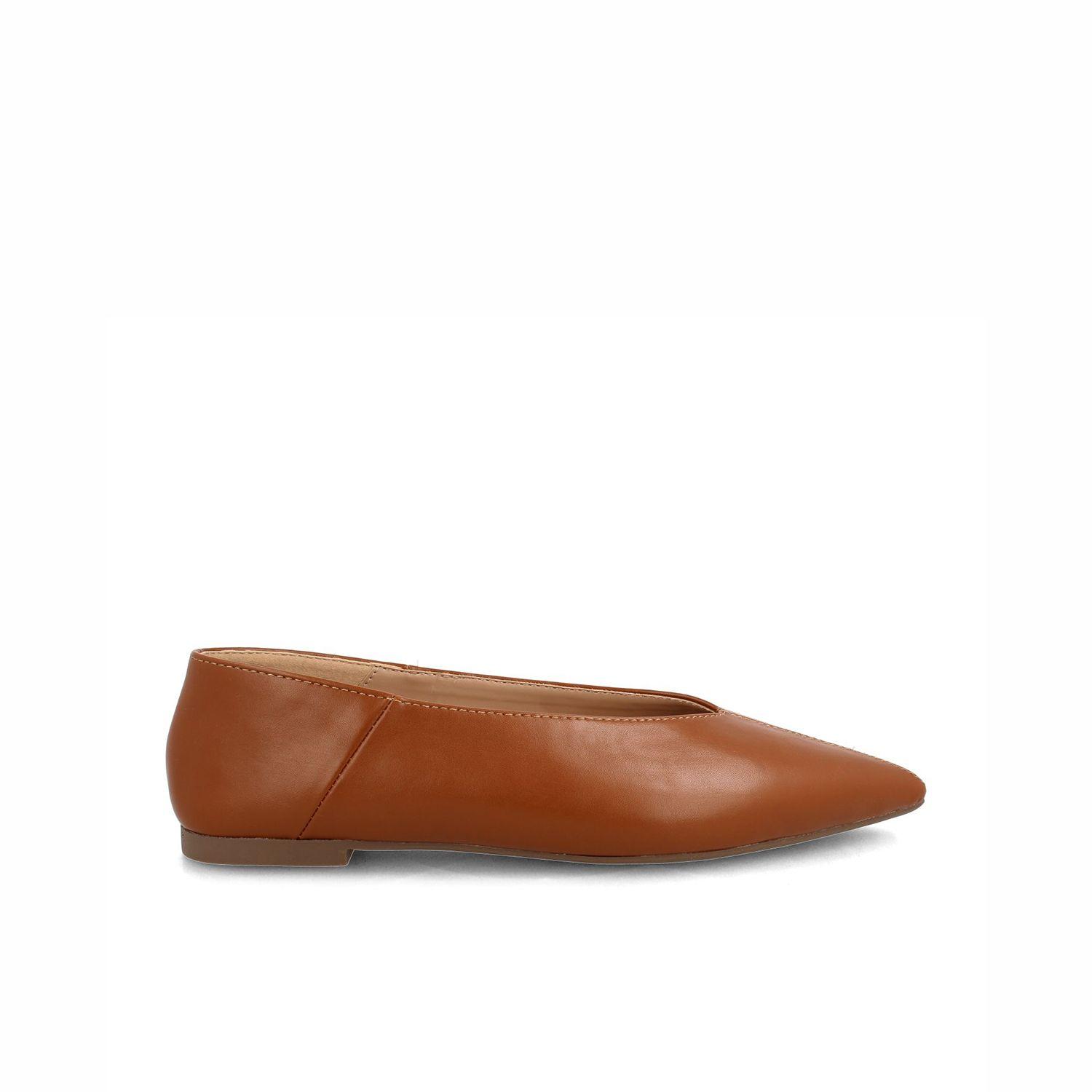 Ballerina Mujer Bata Prague Café-0