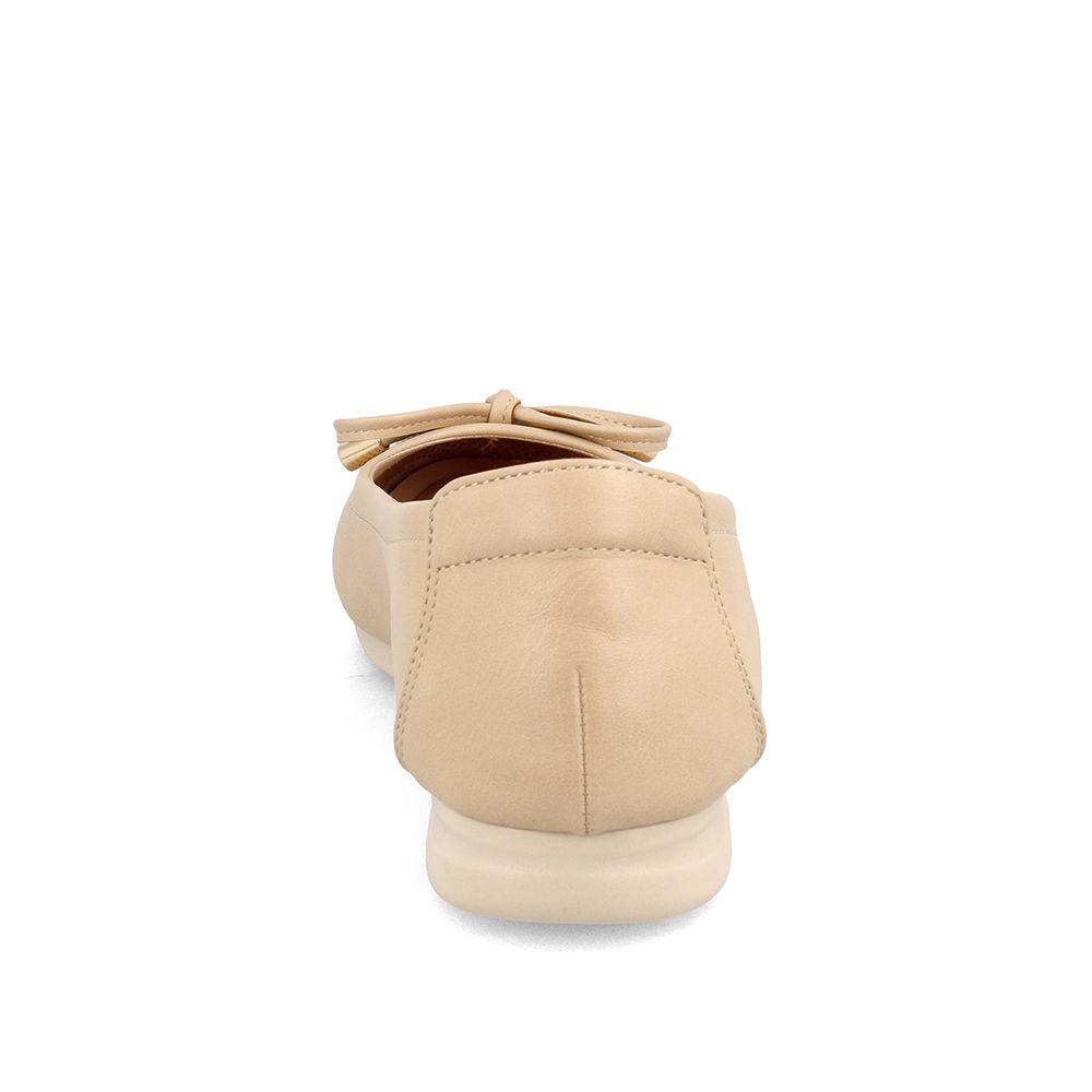 Ballerina Mujer Bata Fendy Beige-2