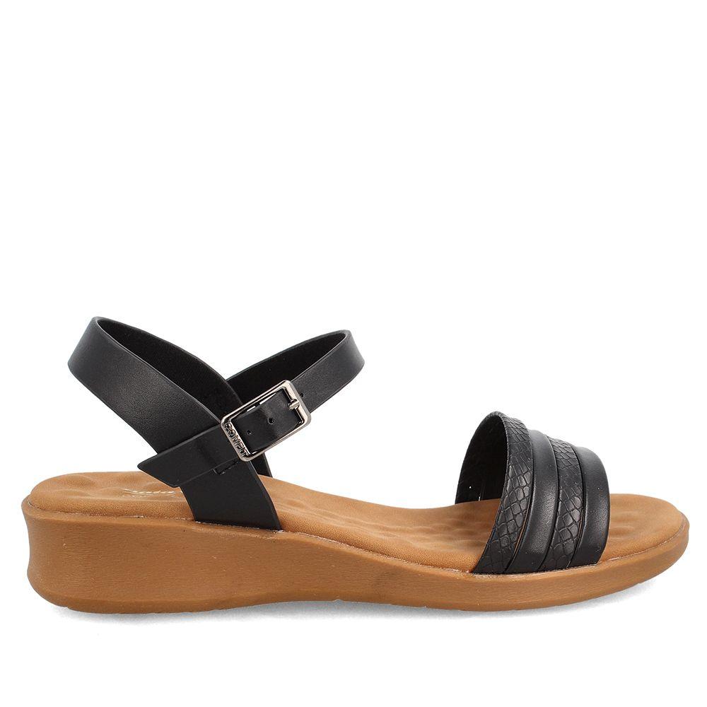 SANDALIA MUJER BATA COMFIT CERISE 2 NEGRO-0