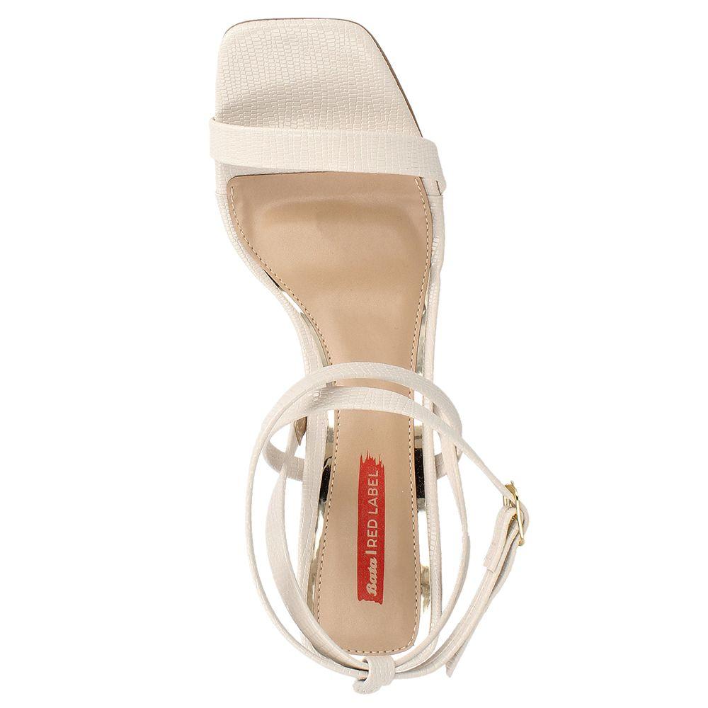 SANDALIA MUJER BATA LILA CREMA-5