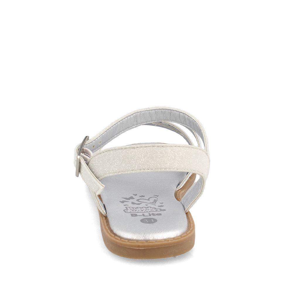 SANDALIA NIÑA BUBBLEGUMMERS BEYONCE PLATEADO 30-33-2