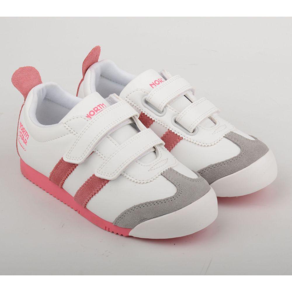 ZAPATILLA NIÑA NORTH STAR CLASSIC BLANCO - ROSADO 26 - 29-3