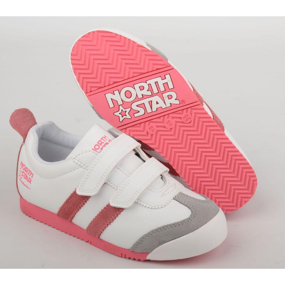 ZAPATILLA NIÑA NORTH STAR CLASSIC BLANCO - ROSADO 26 - 29-4