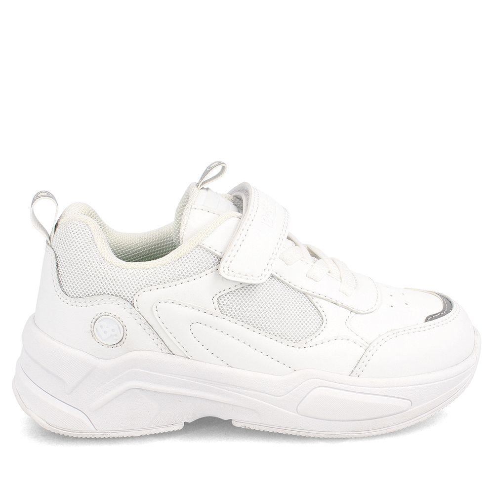 ZAPATILLA ESCOLAR NIÑO BUBBLEGUMMERS AUSTIN BLANCO 30-33-4