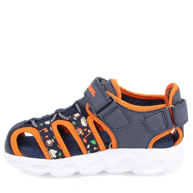 SANDALIA NIÑO BUBBLEGUMMERS MANCORA AZUL 22 - 25-1