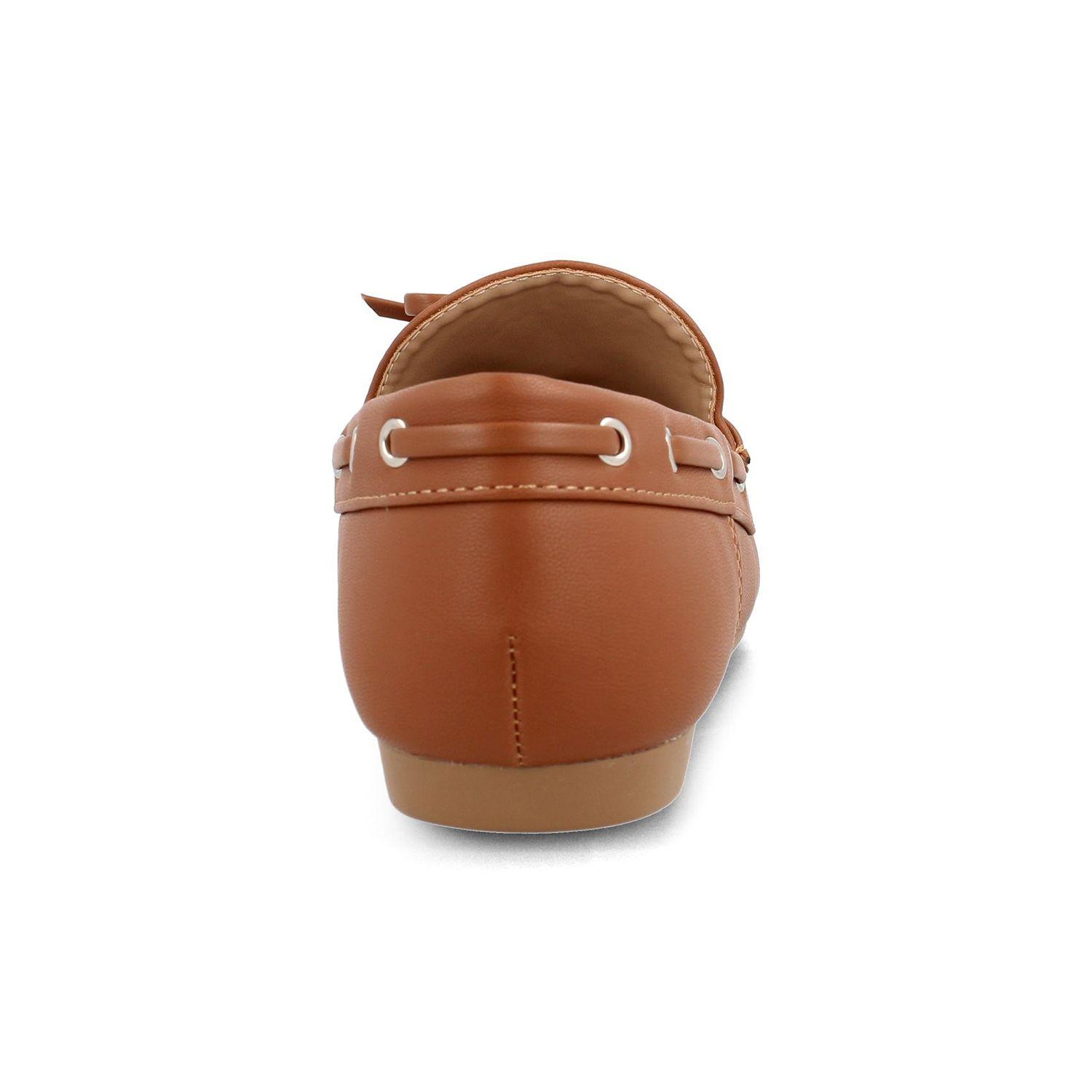 Mocasines Mujer Bata Virginia Café-2