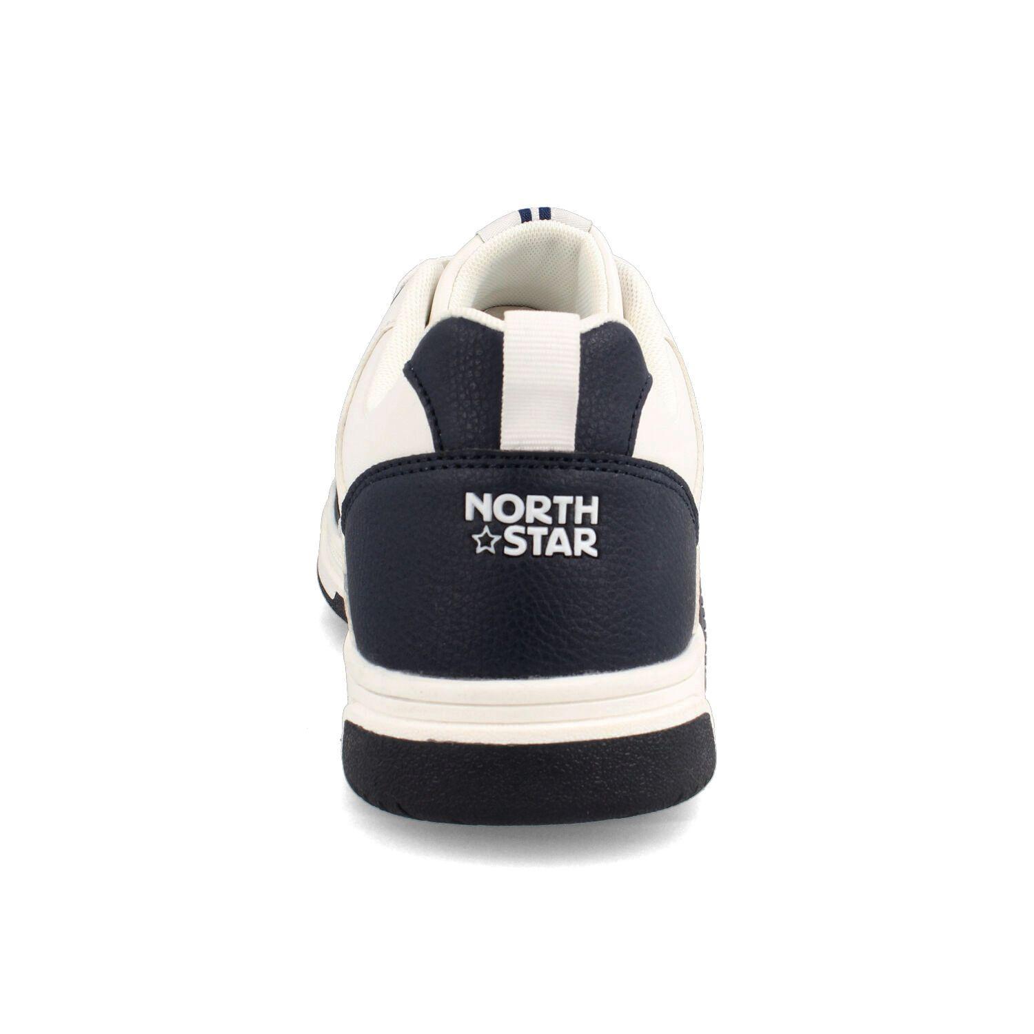 Zapatilla Hombre North Star Court 86 Blanco-Azul-2