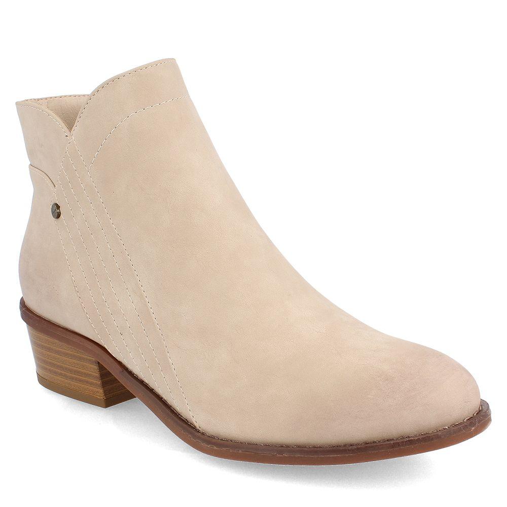 BOTÍN TEXANO MUJER BATA REAL TAUPE-0