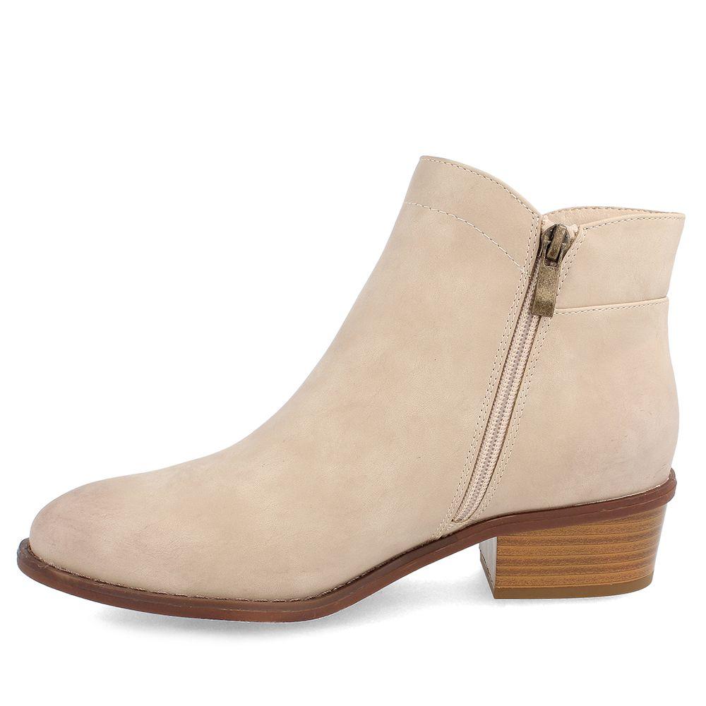 BOTÍN TEXANO MUJER BATA REAL TAUPE-1