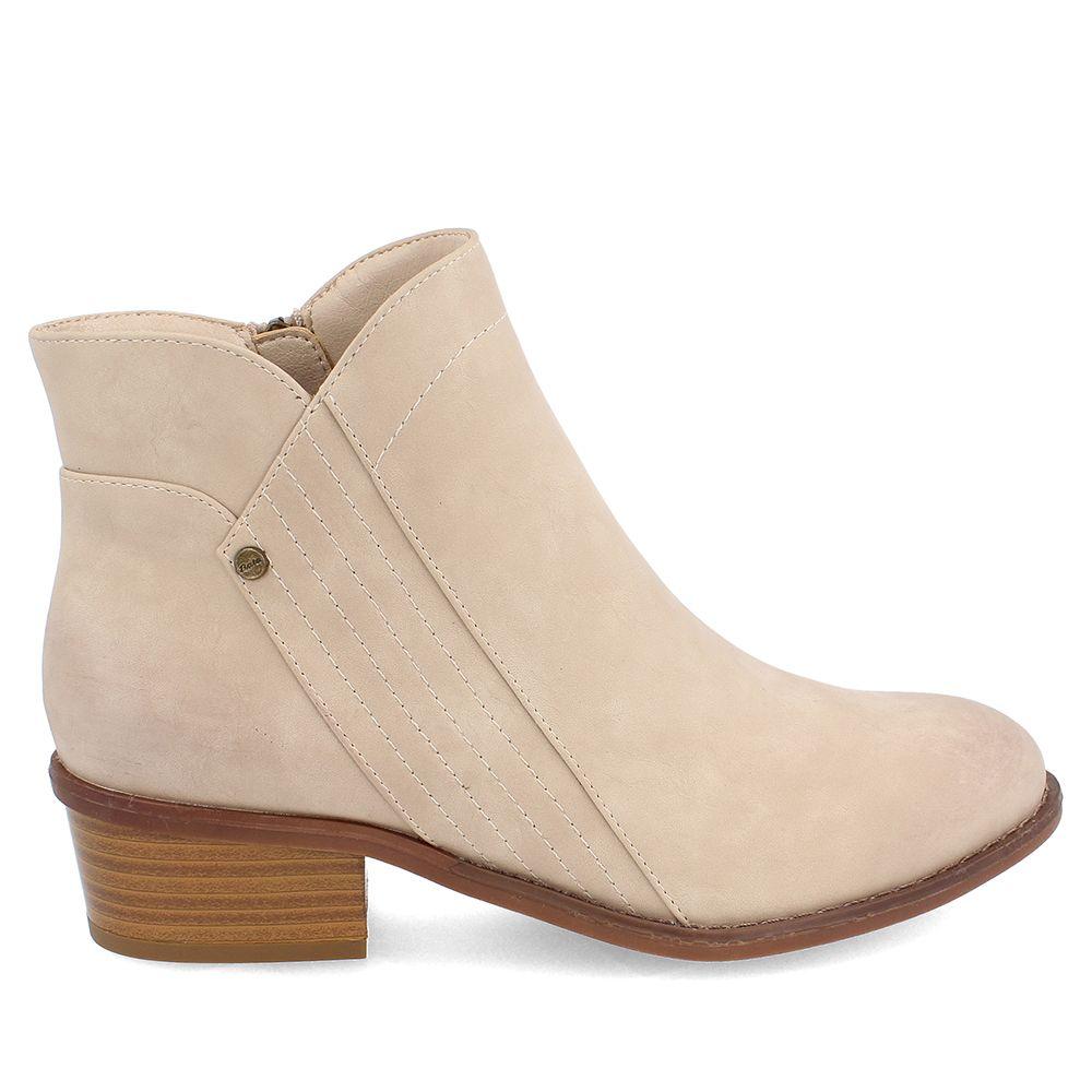 BOTÍN TEXANO MUJER BATA REAL TAUPE-4