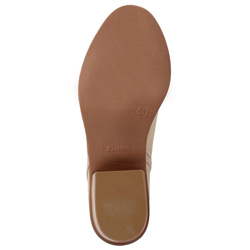BOTÍN TEXANO MUJER BATA REAL TAUPE-6