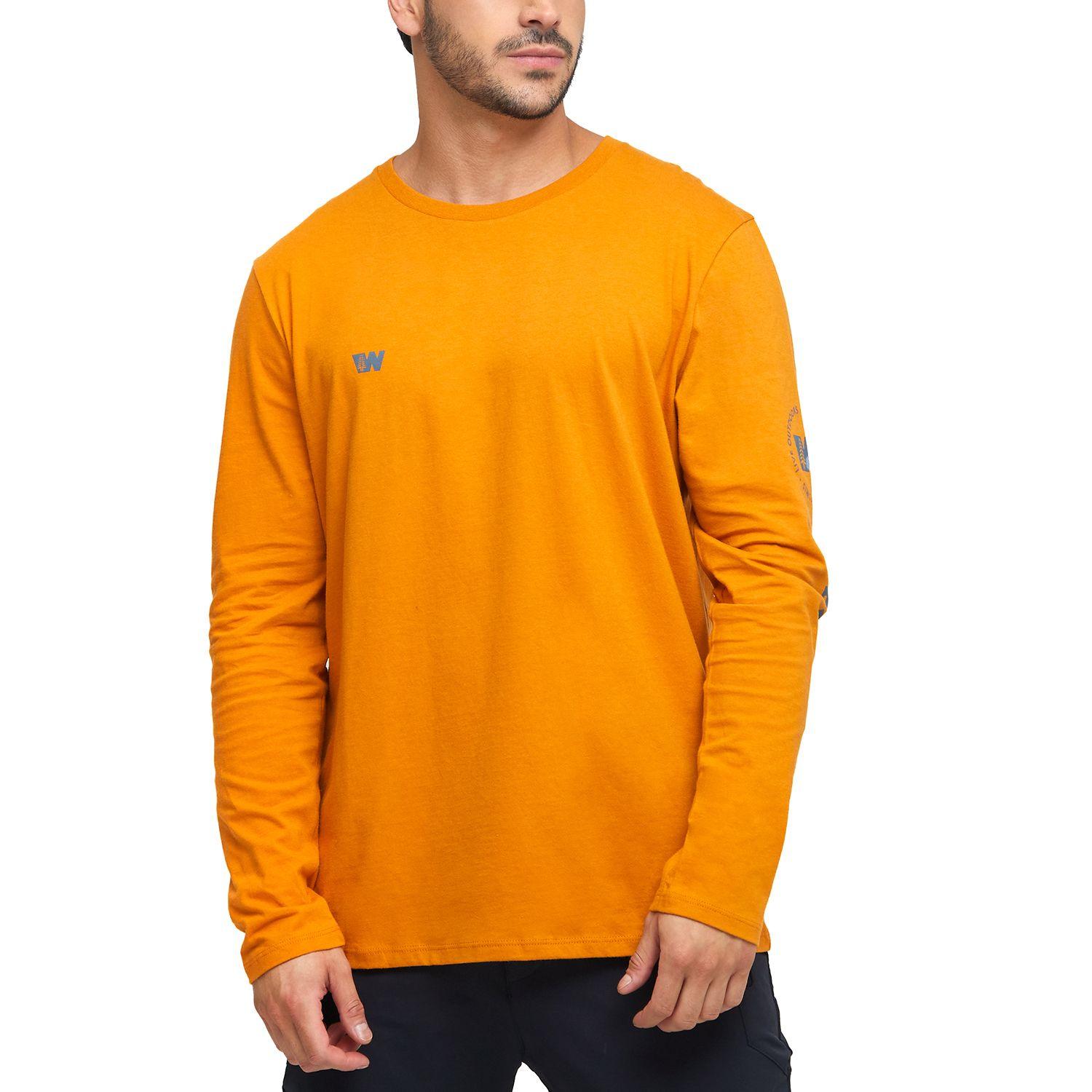 POLERA MANGA LARGA HOMBRE WEINBRENNER LAGAZA NARANJO-3