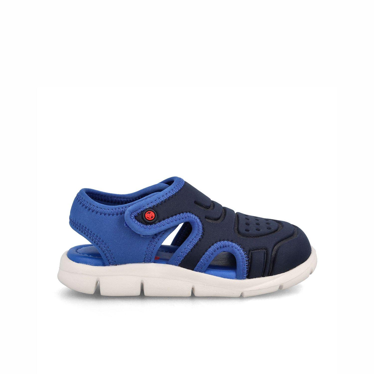 Sandalia  Niño Bubblegummers Bentley Azul Marino-0