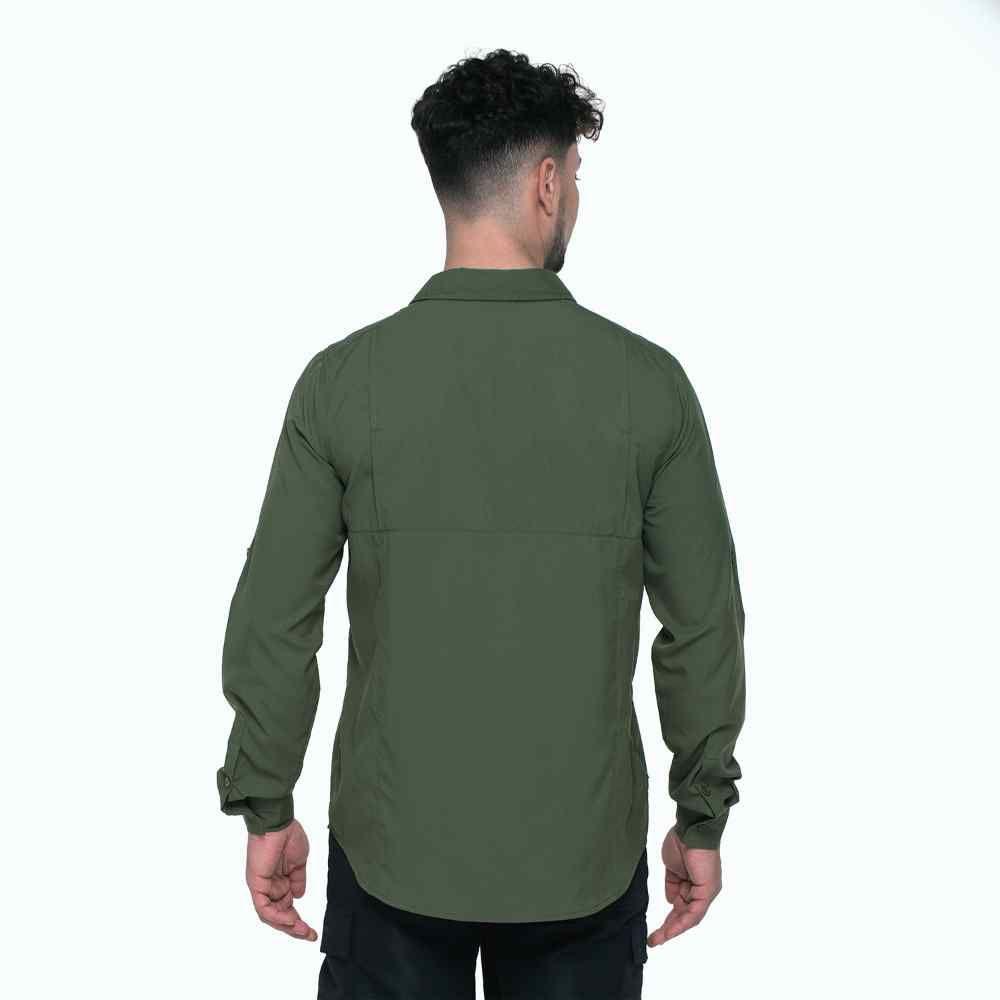 CAMISA HOMBRE WEINBRENNER BUND VERDE-1