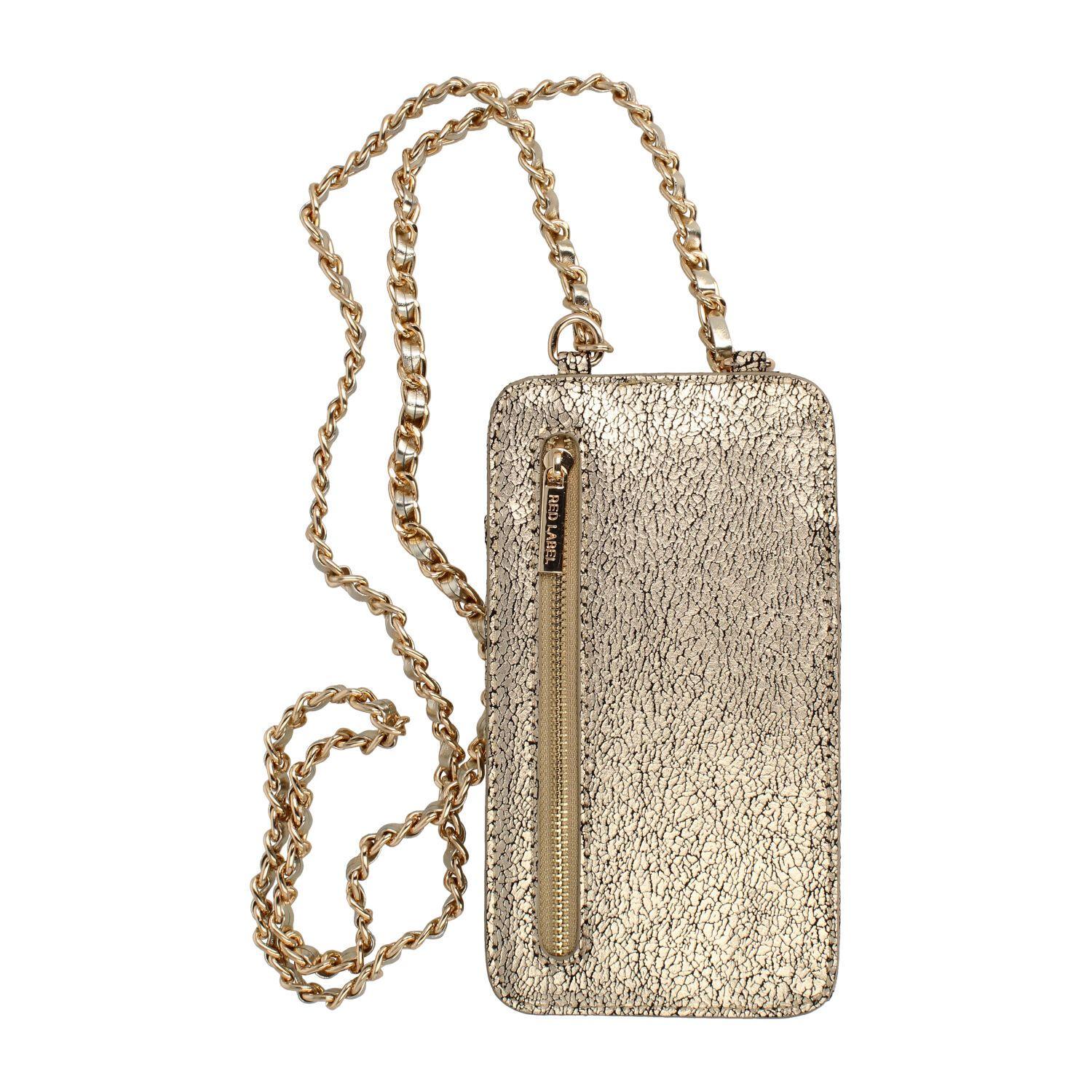 Cartera Mujer Bata Red Label Chhita Dorado-2