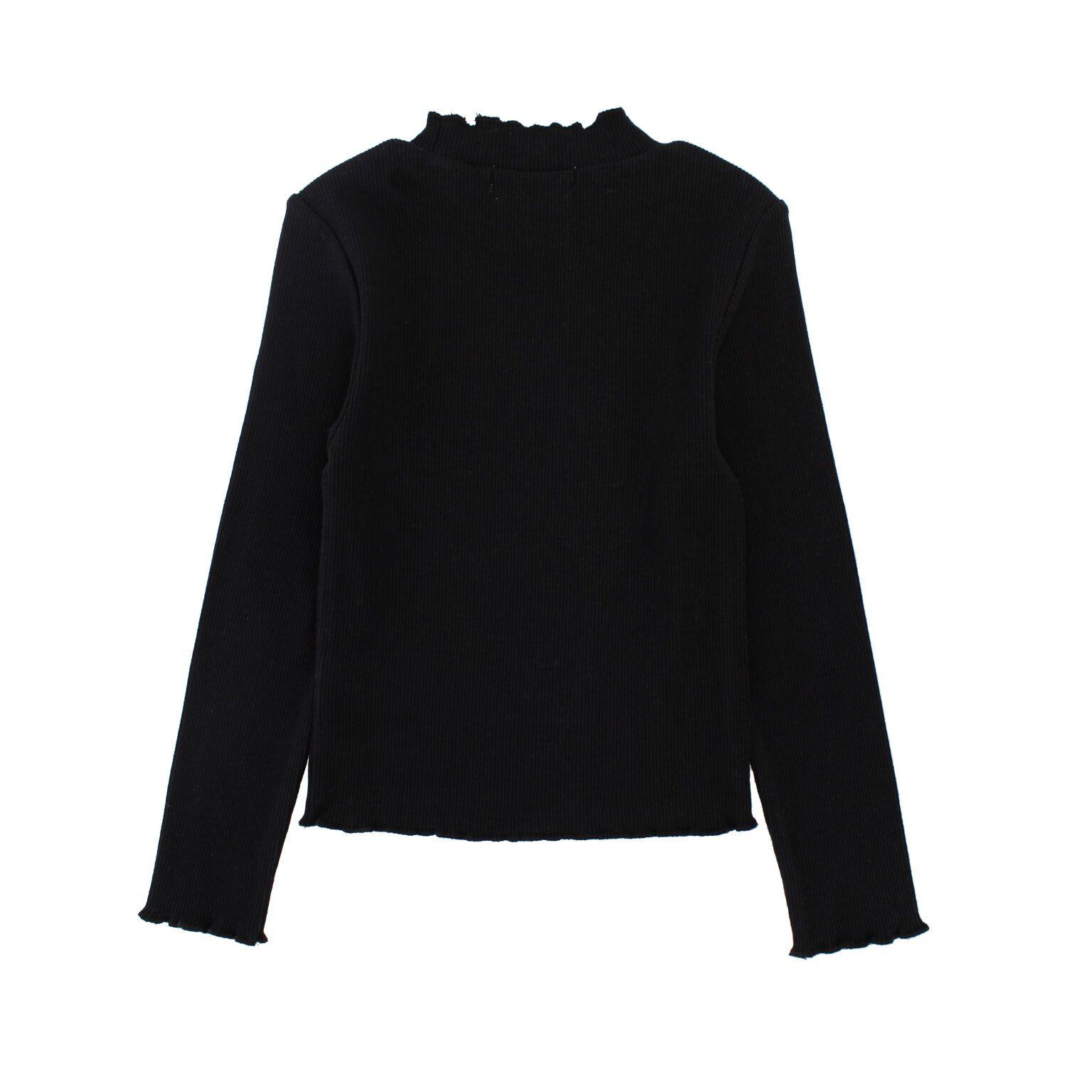 Poleras Manga Larga Niña Bubblegummers Sierra Negro Teens-1