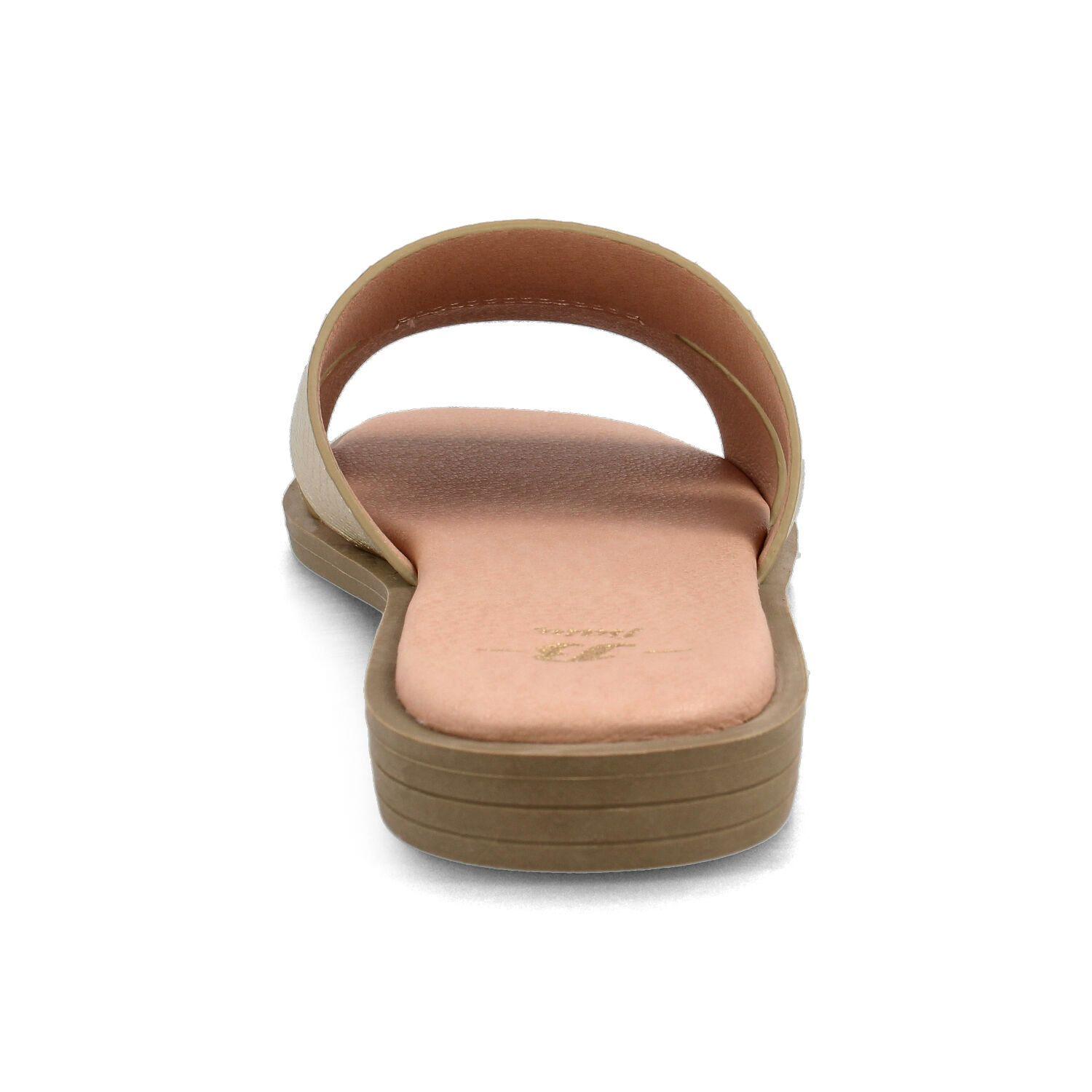 Sandalia Mujer Bata Odilia. Dorado-2