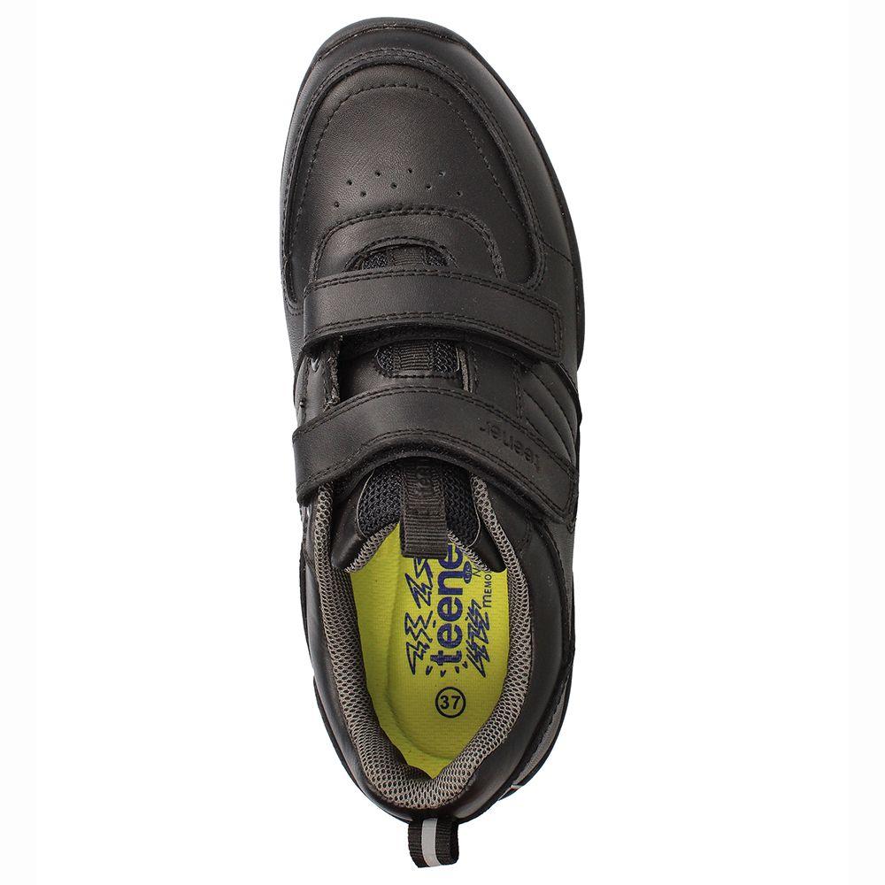 ZAPATILLA ESCOLAR NIÑO TEENER LOTUS NEGRO 34 - 38-5