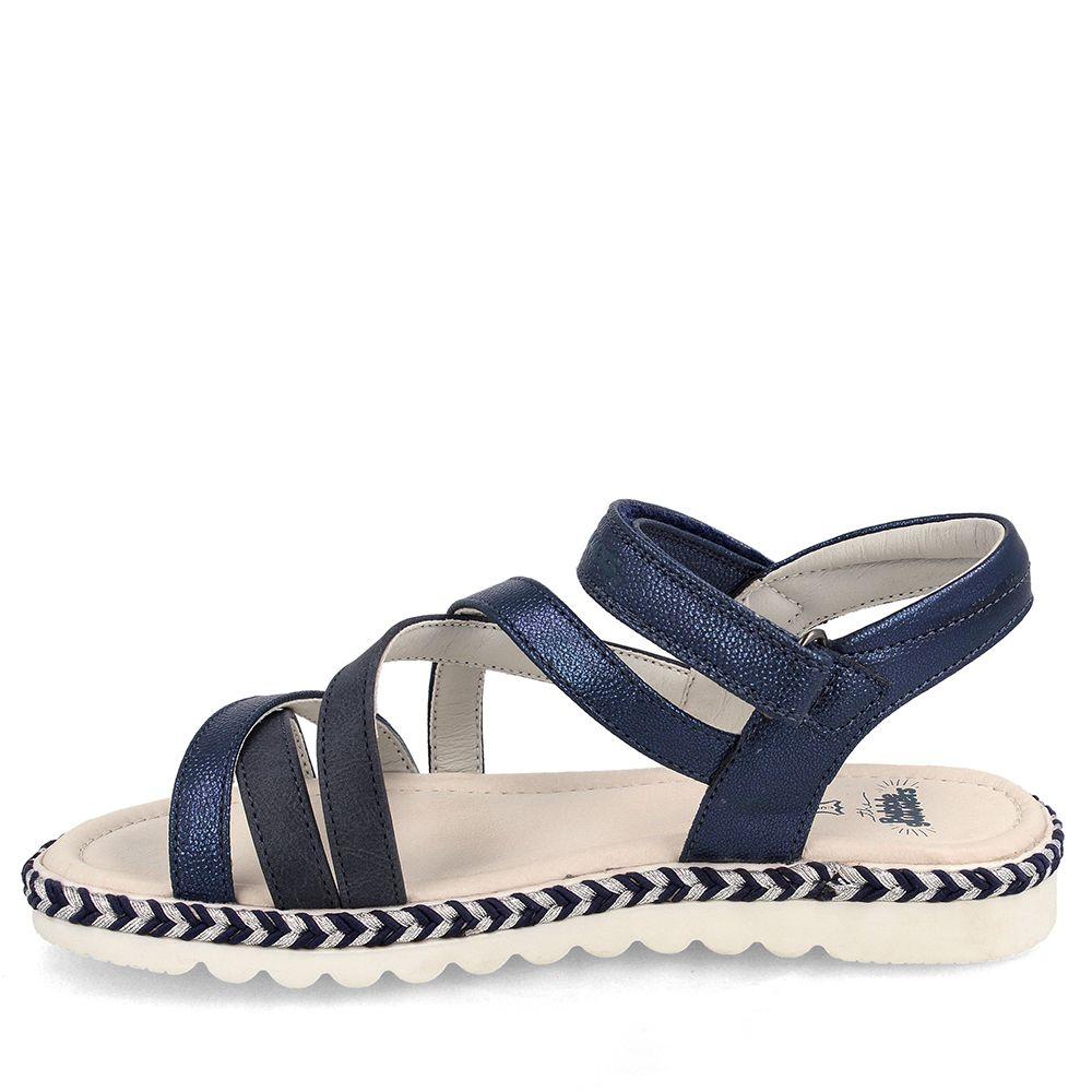 SANDALIA NIÑA BUBBLEGUMMERS TANZANIA AZUL MARINO 30-33-1