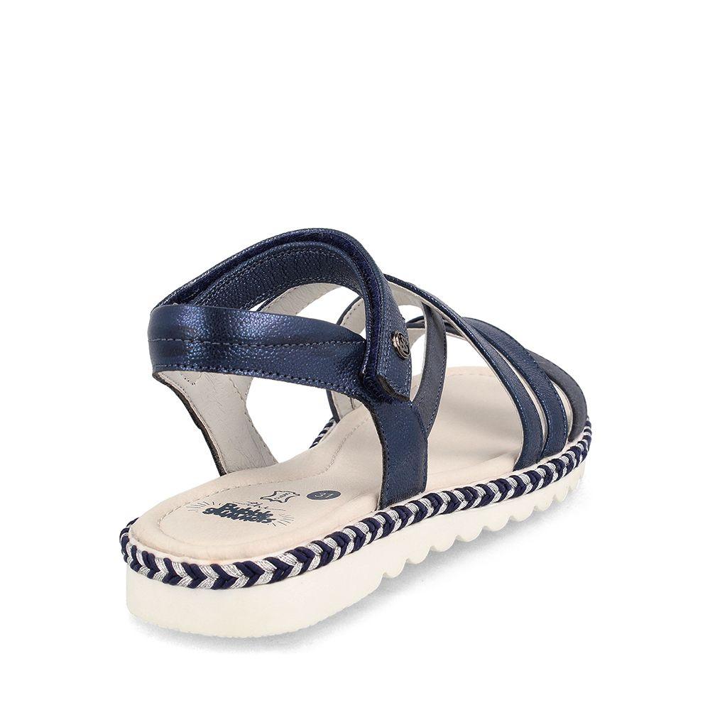 SANDALIA NIÑA BUBBLEGUMMERS TANZANIA AZUL MARINO 30-33-3