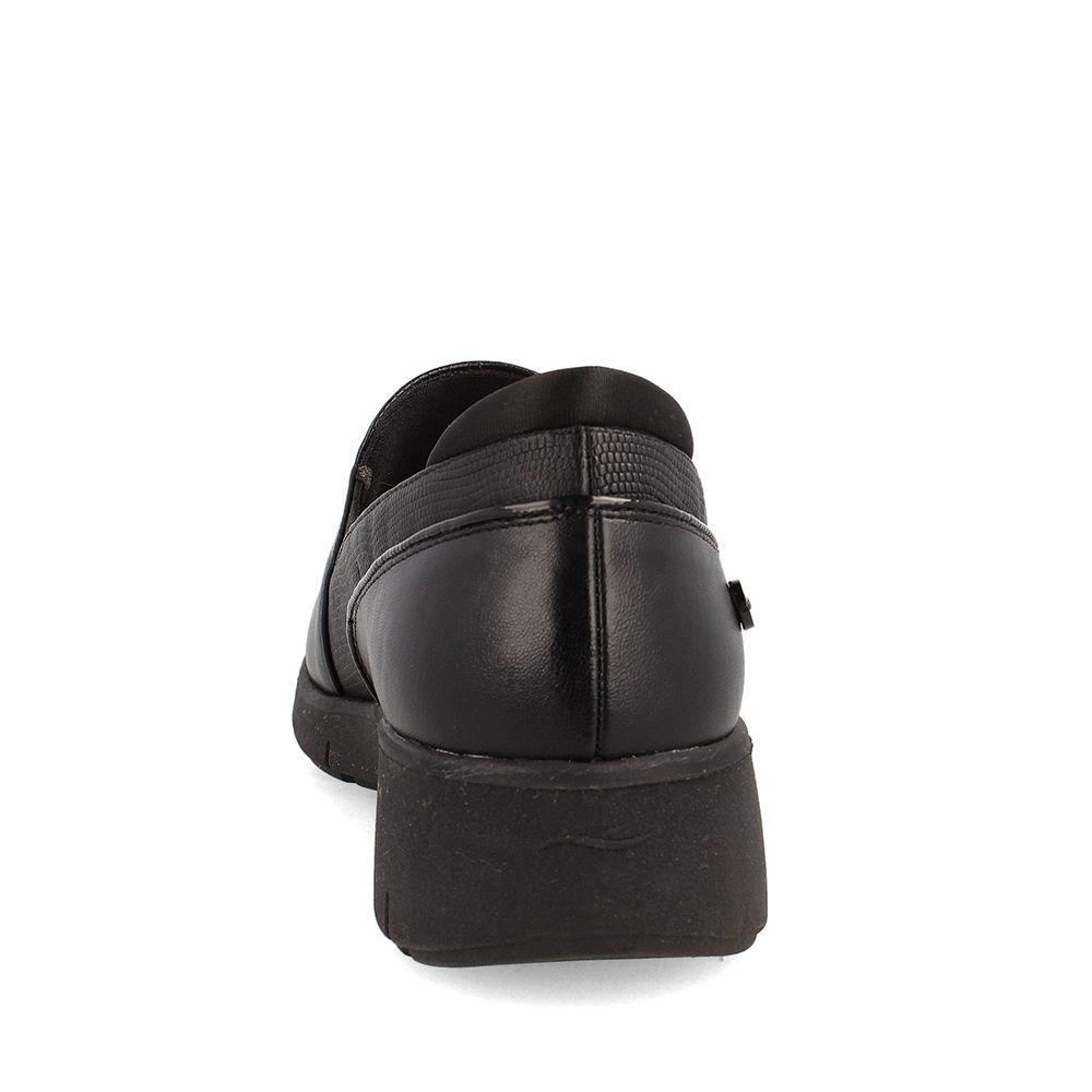 Zapatilla Mujer Bata Comfit Fiona Negro-2