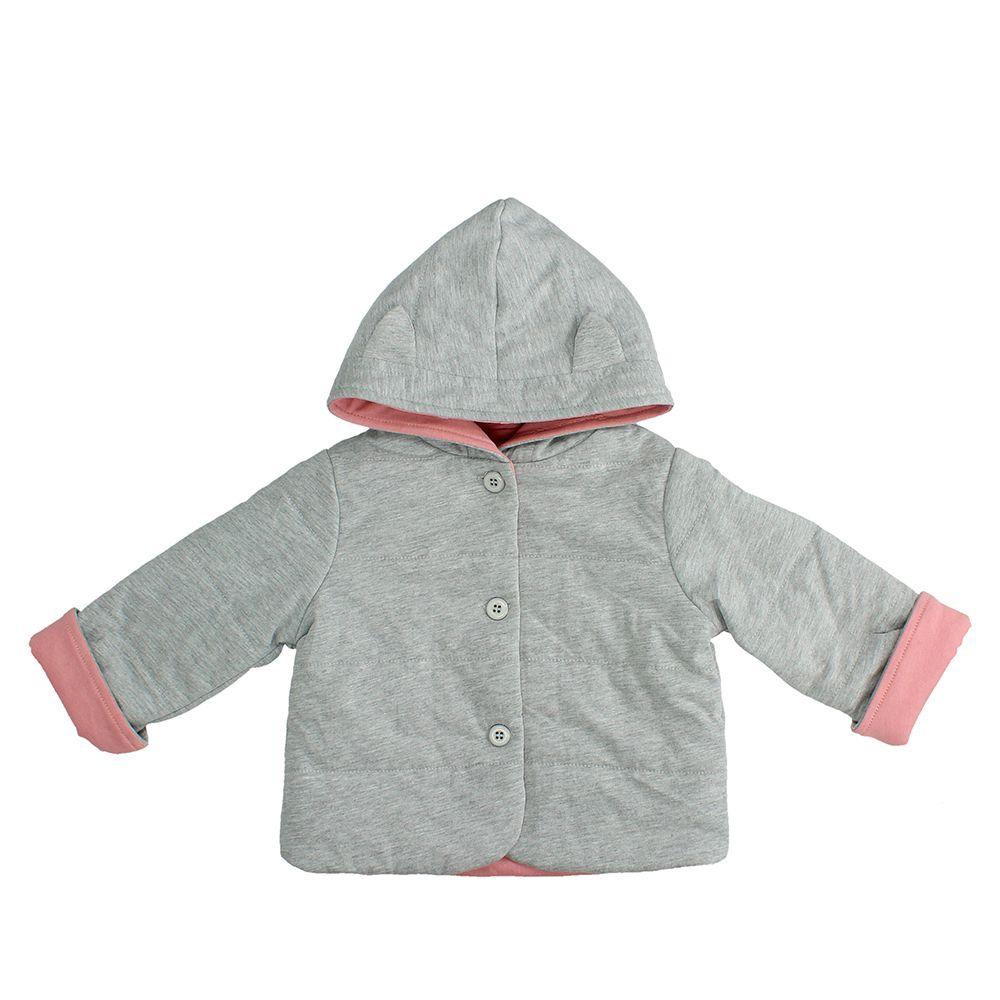 CHAQUETA NIÑA BUBBLEGUMMERS DOTS GRIS-0