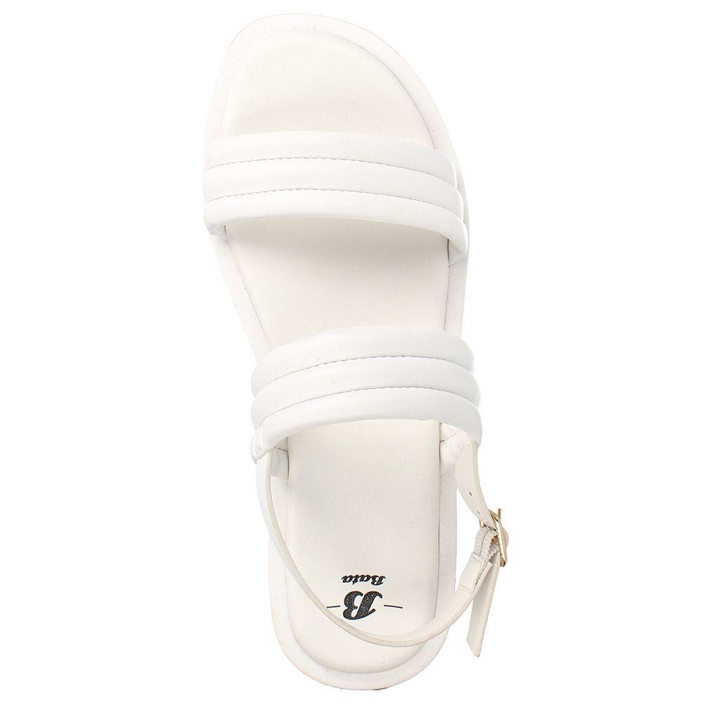 SANDALIA MUJER BATA GLORIA WHITE-5