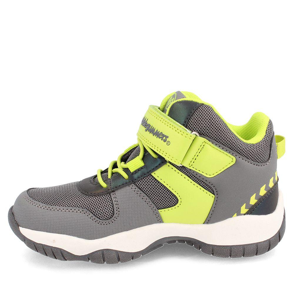 ZAPATILLA NIÑO BUBBLEGUMMERS BASKET RING GRIS CLARO 26 - 29-1