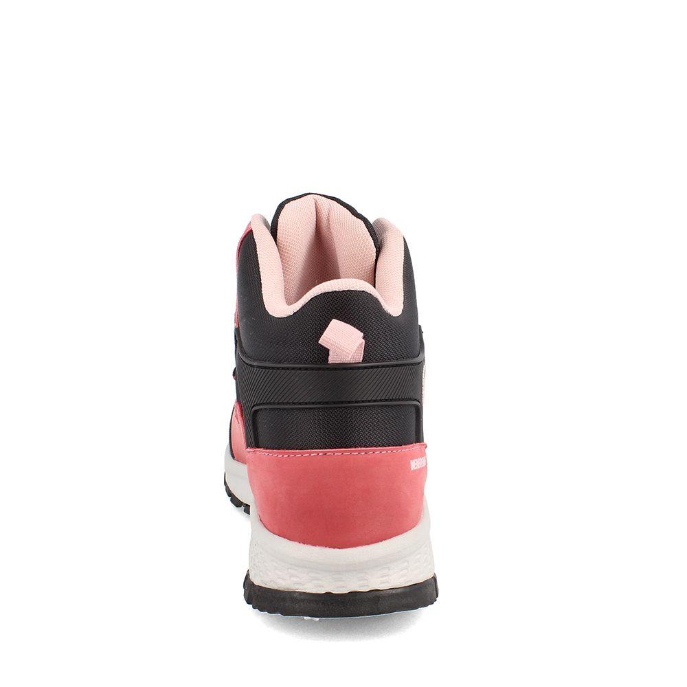 BOTÍN MUJER WEINBRENNER SENDAI ROSADO - NEGRO-2