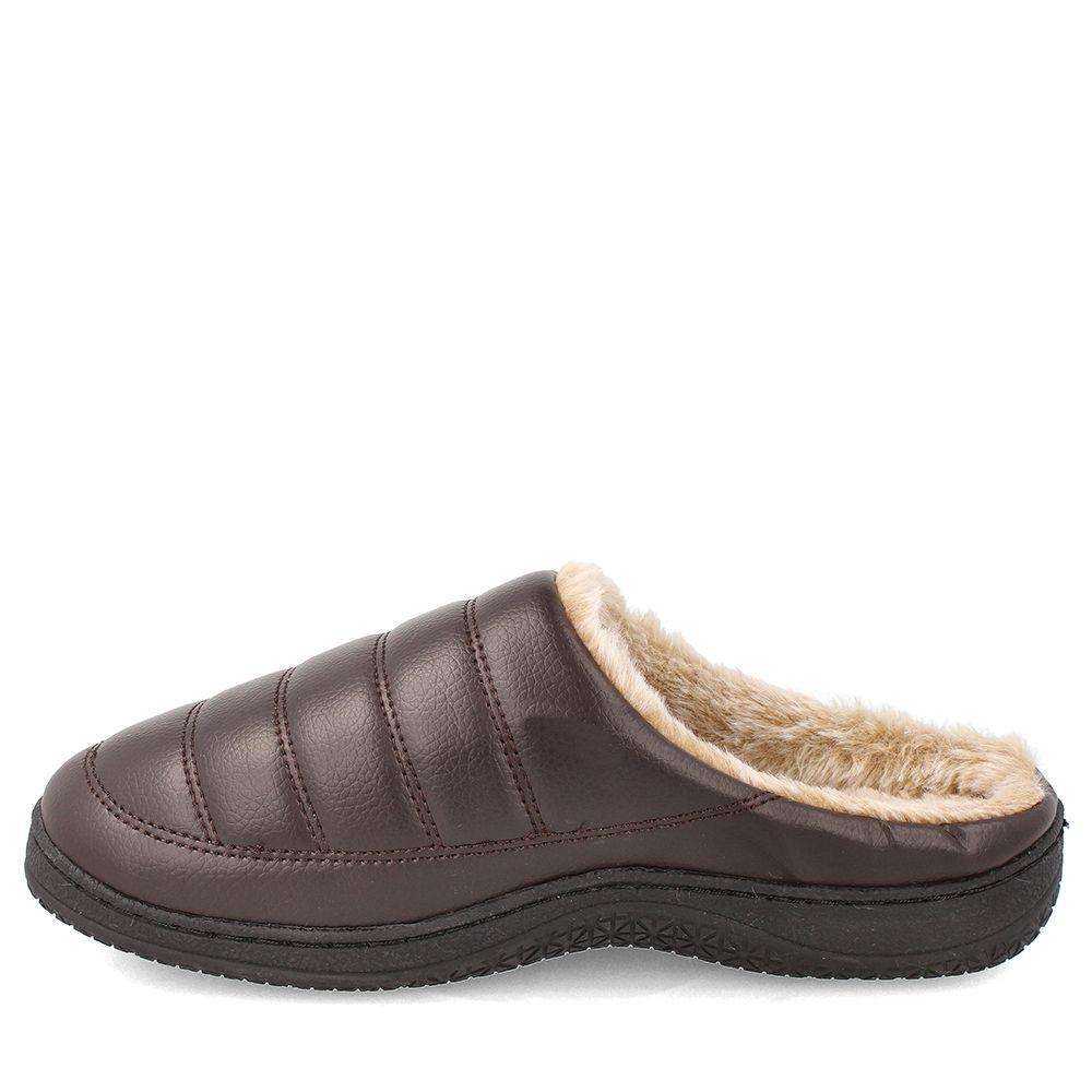 PANTUFLA HOMBRE BATA LOTA CAFÉ-1