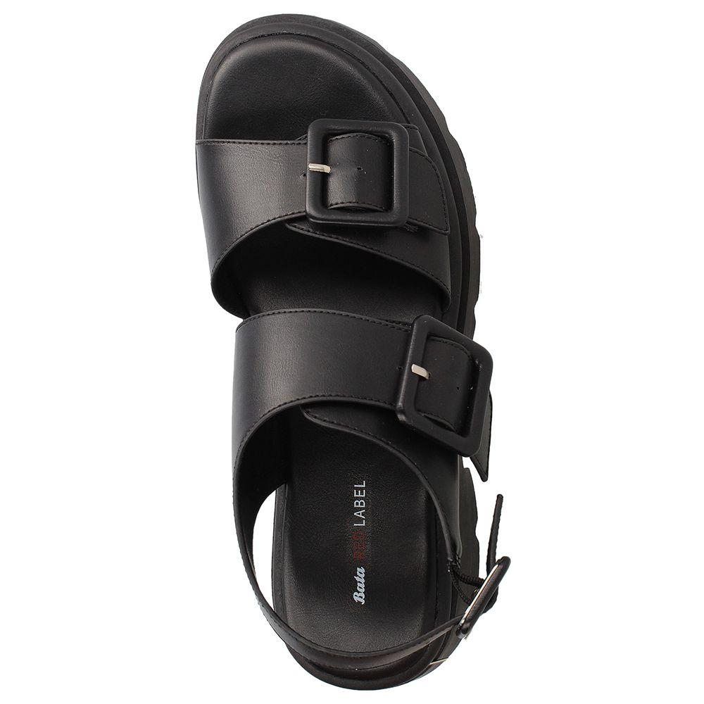 SANDALIA MUJER BATA RED LABEL MARCELA NEGRO-5