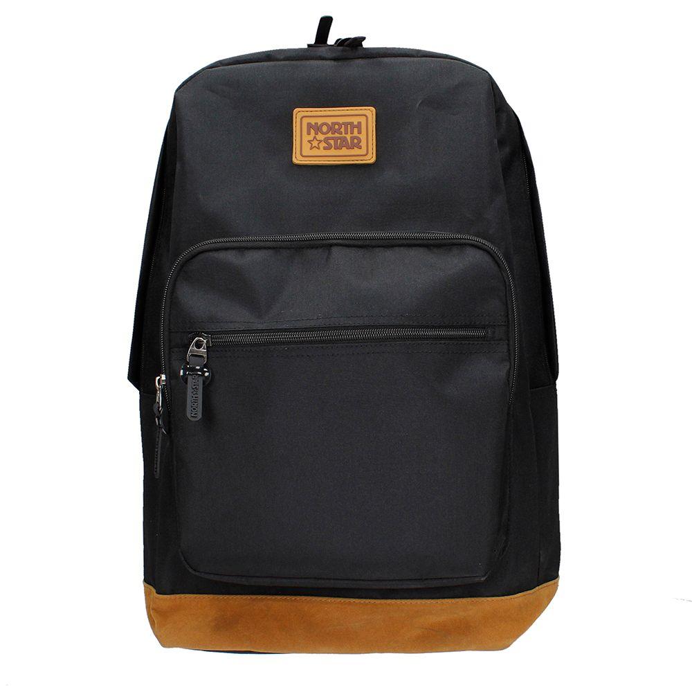 MOCHILA ESCOLAR NORTH STAR  NEGRO-0