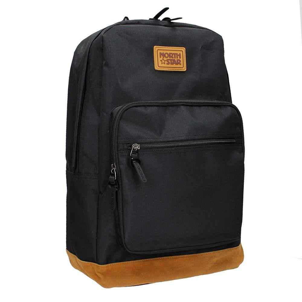 MOCHILA ESCOLAR NORTH STAR  NEGRO-1