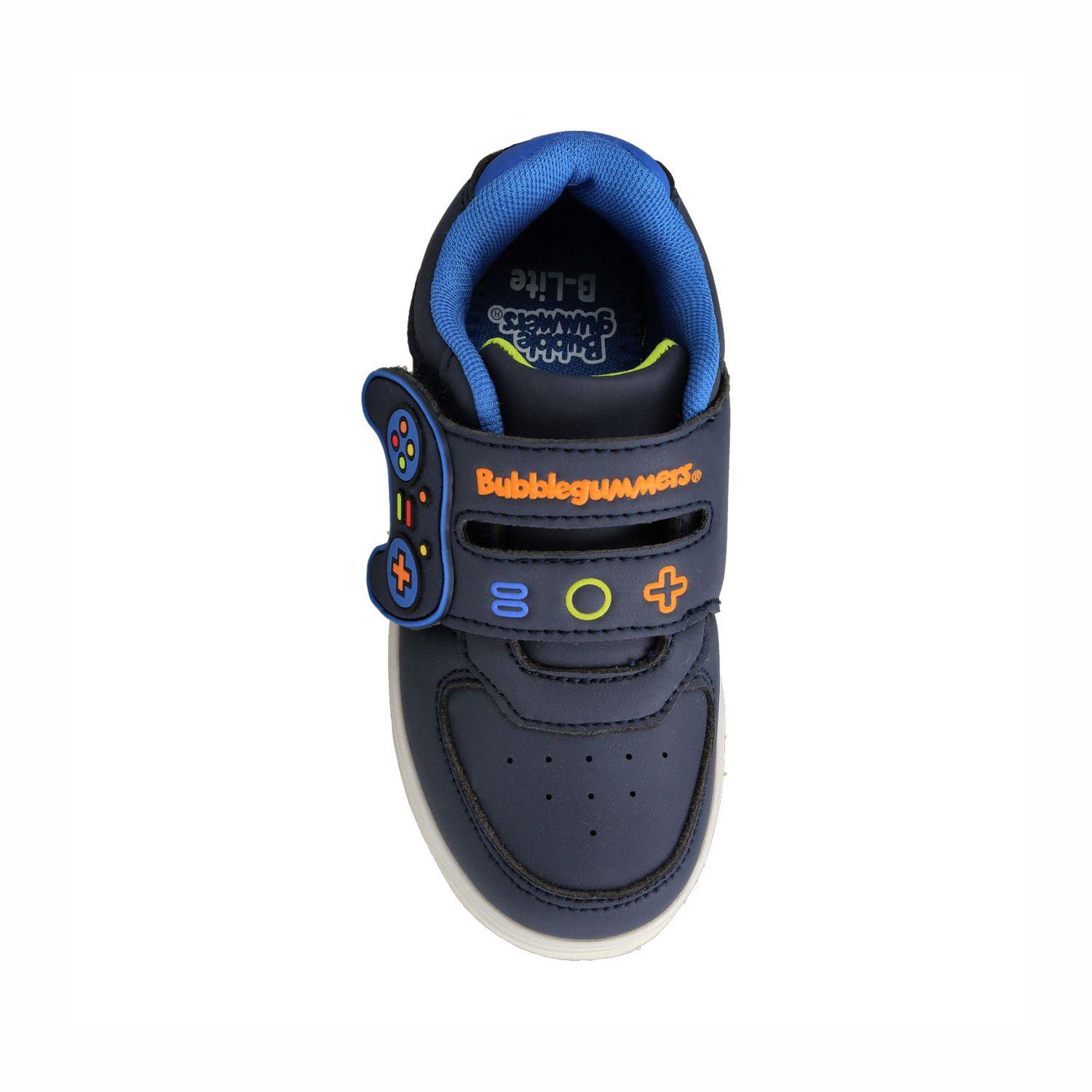 Zapatilla Niño Bubblegummers Neon Azul Marino-3