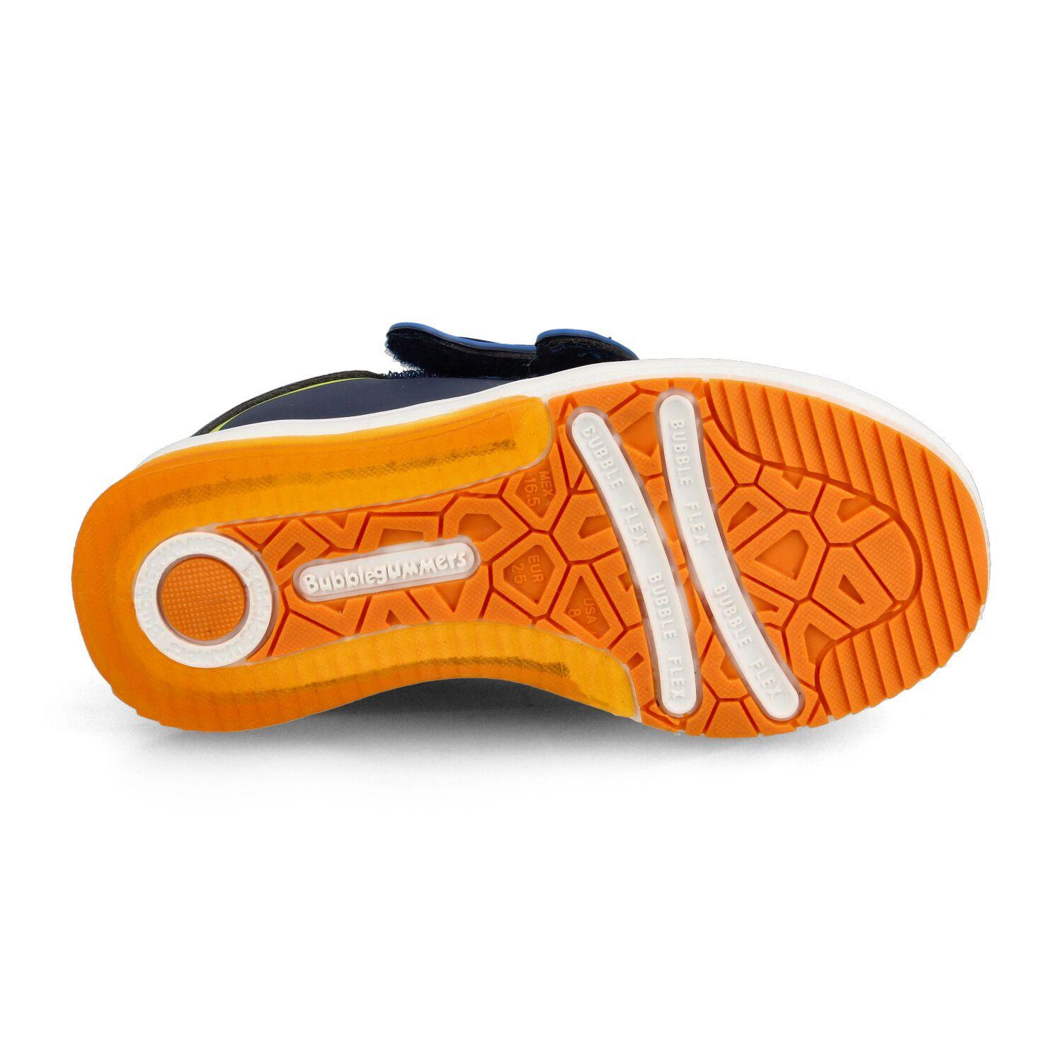 Zapatilla Niño Bubblegummers Neon Azul Marino-4