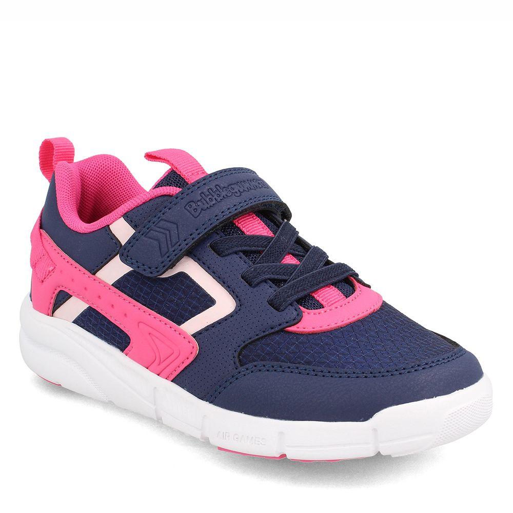 Zapatilla Niña Bubblegummers Airgames Azul-Fucsia-0
