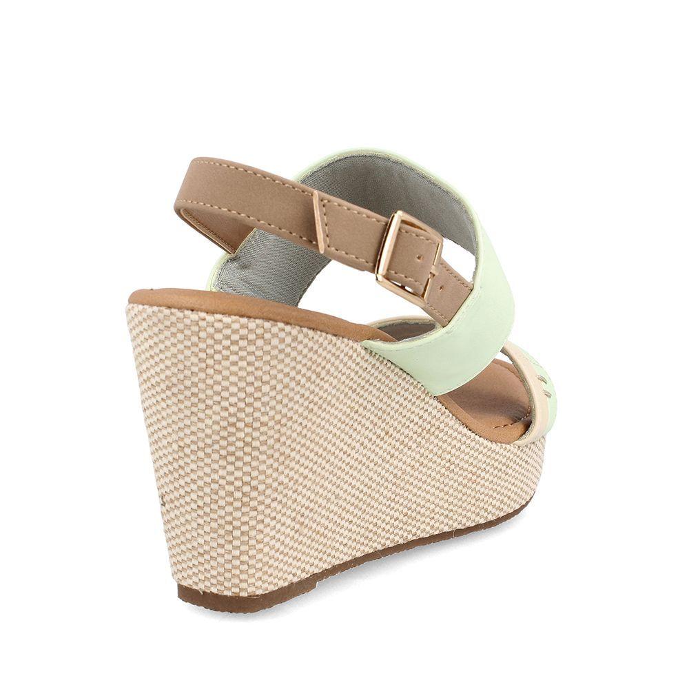 SANDALIA MUJER BATA ANDREA MENTA- VERDE-3