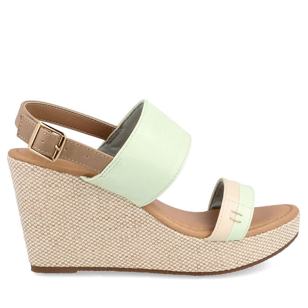 SANDALIA MUJER BATA ANDREA MENTA- VERDE-4