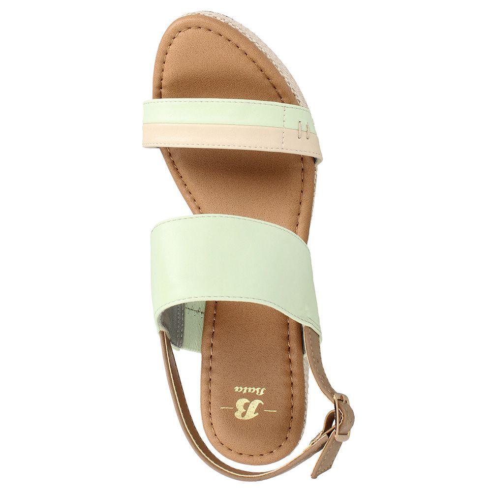 SANDALIA MUJER BATA ANDREA MENTA- VERDE-5