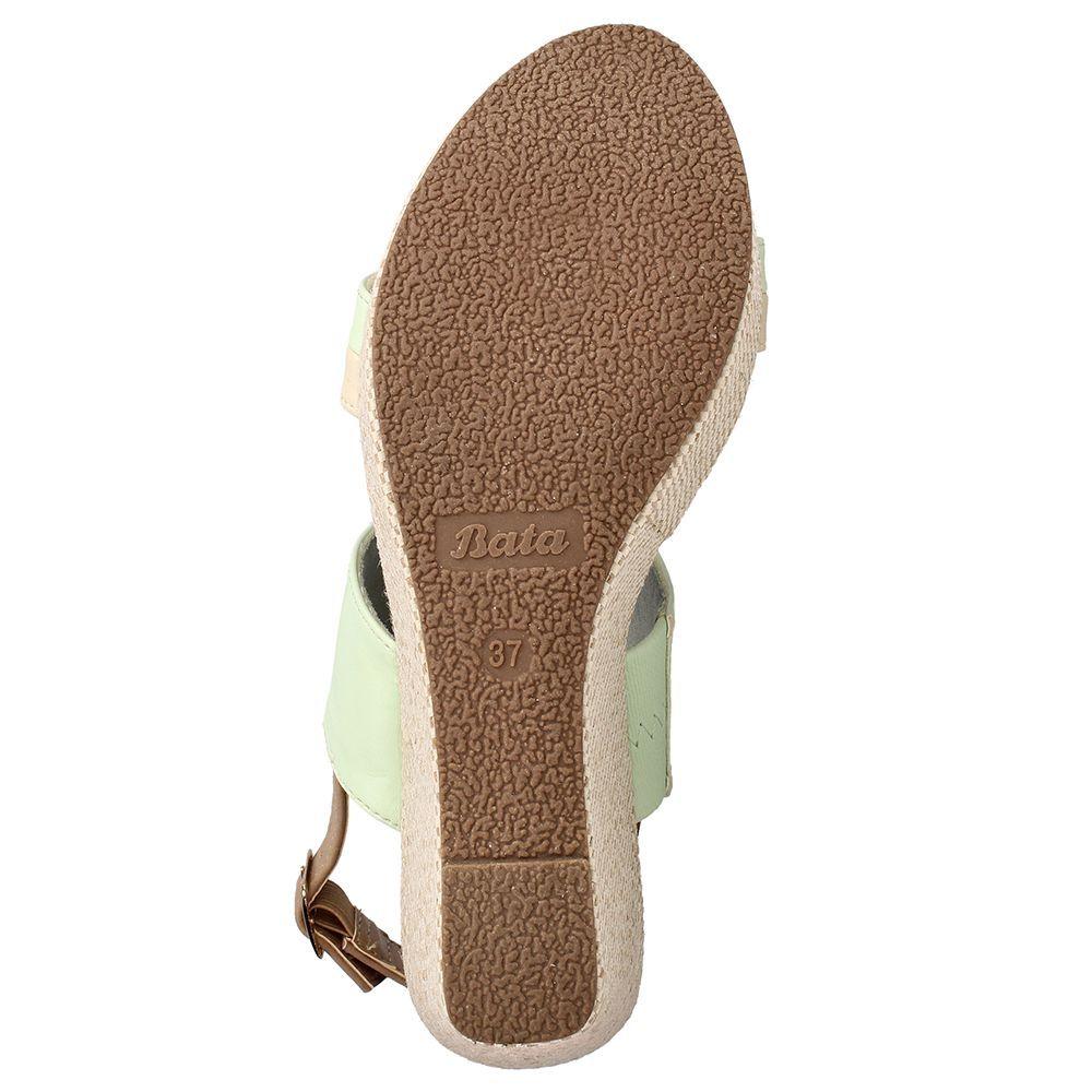 SANDALIA MUJER BATA ANDREA MENTA- VERDE-6