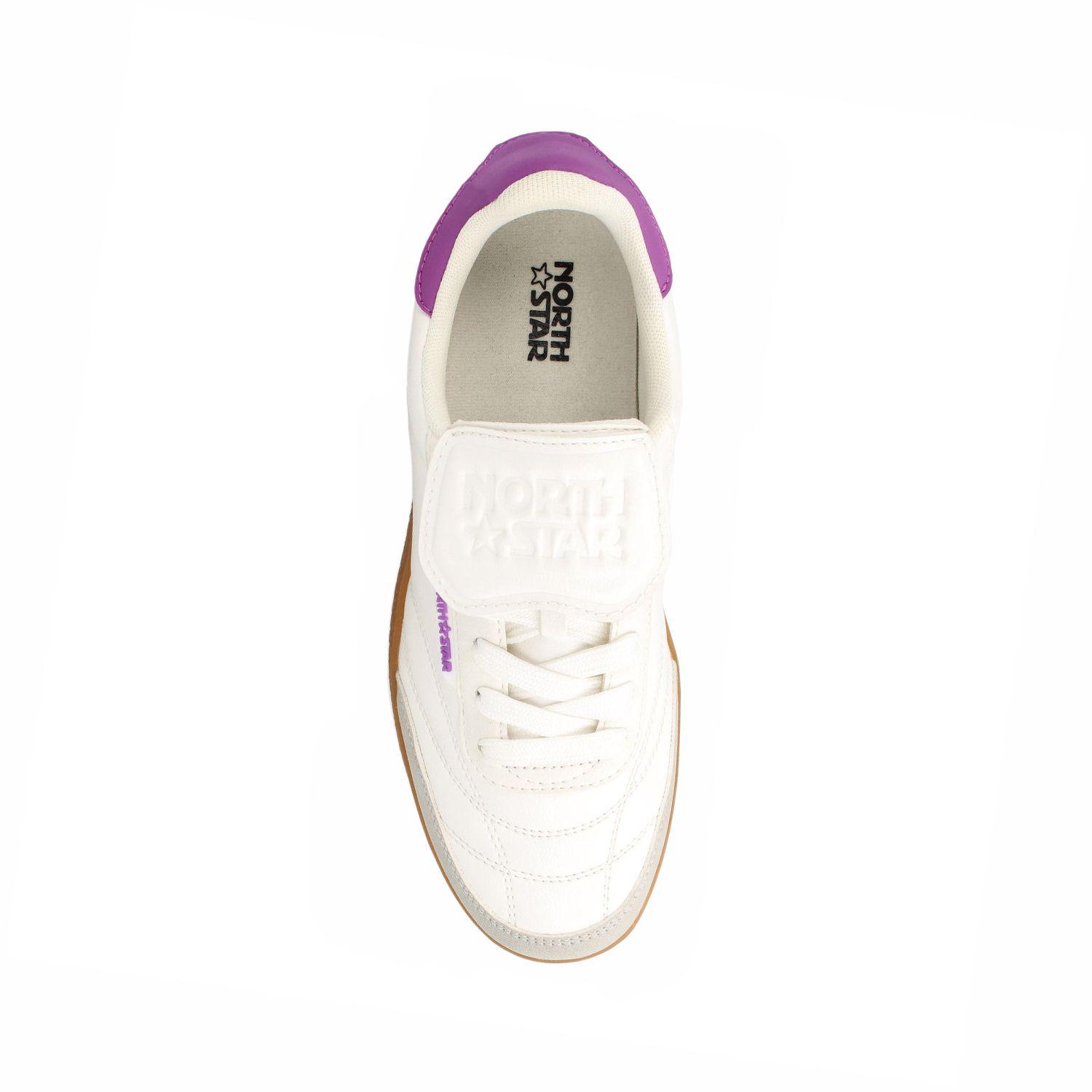Zapatilla Mujer North Star Ace Sport Blanco - Lila-3