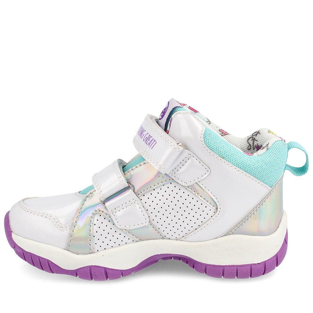 ZAPATILLA NIÑA BUBBLEGUMMERS BASKET RING WHITE-BLUE 26 - 29-1