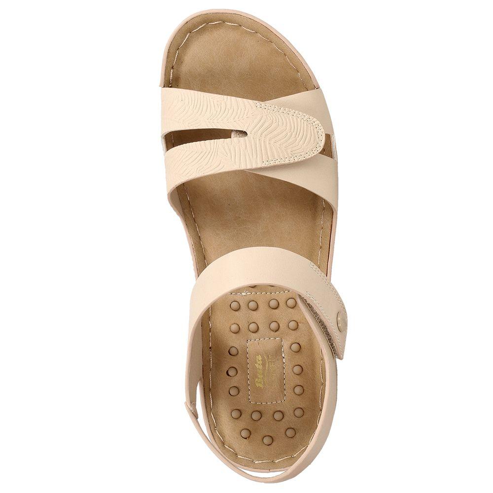 SANDALIA MUJER BATA COMFIT CUYLER CREMA-5