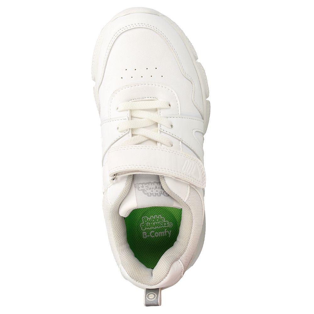 Zapatilla Escolar Unisex Bubblegummers Collie Blanco-5