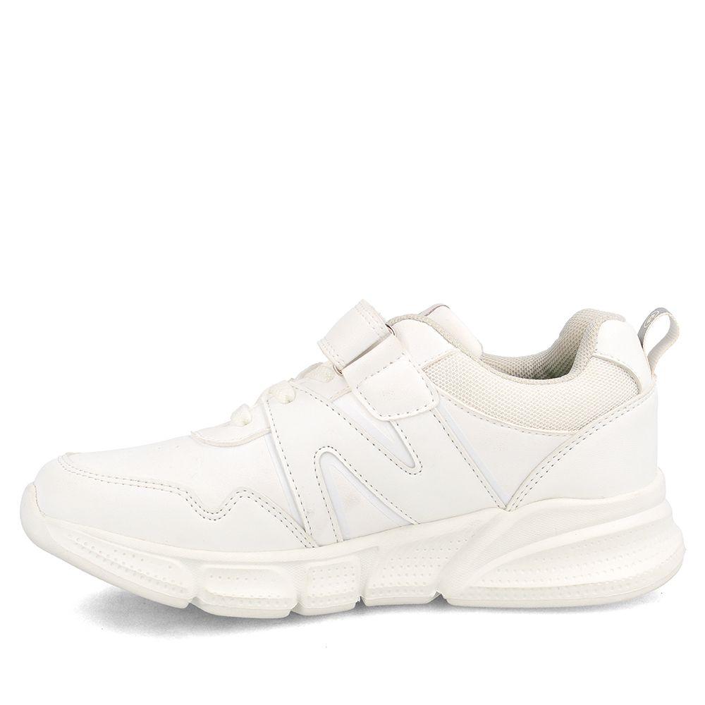 Zapatilla Escolar Unisex Bubblegummers Collie Blanco-4