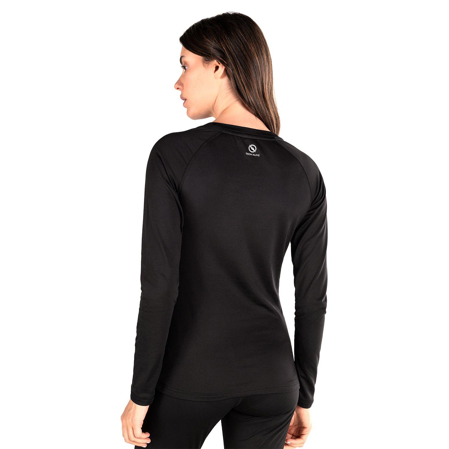 Primera Capa Mujer Weinbrenner First Layer Warm Top Negro-1