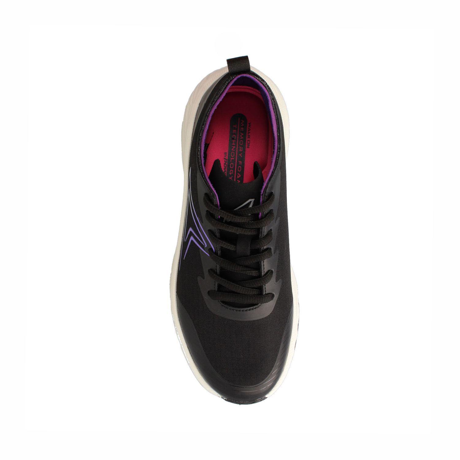 Zapatilla Mujer Power Reise Negro - Blanco-3