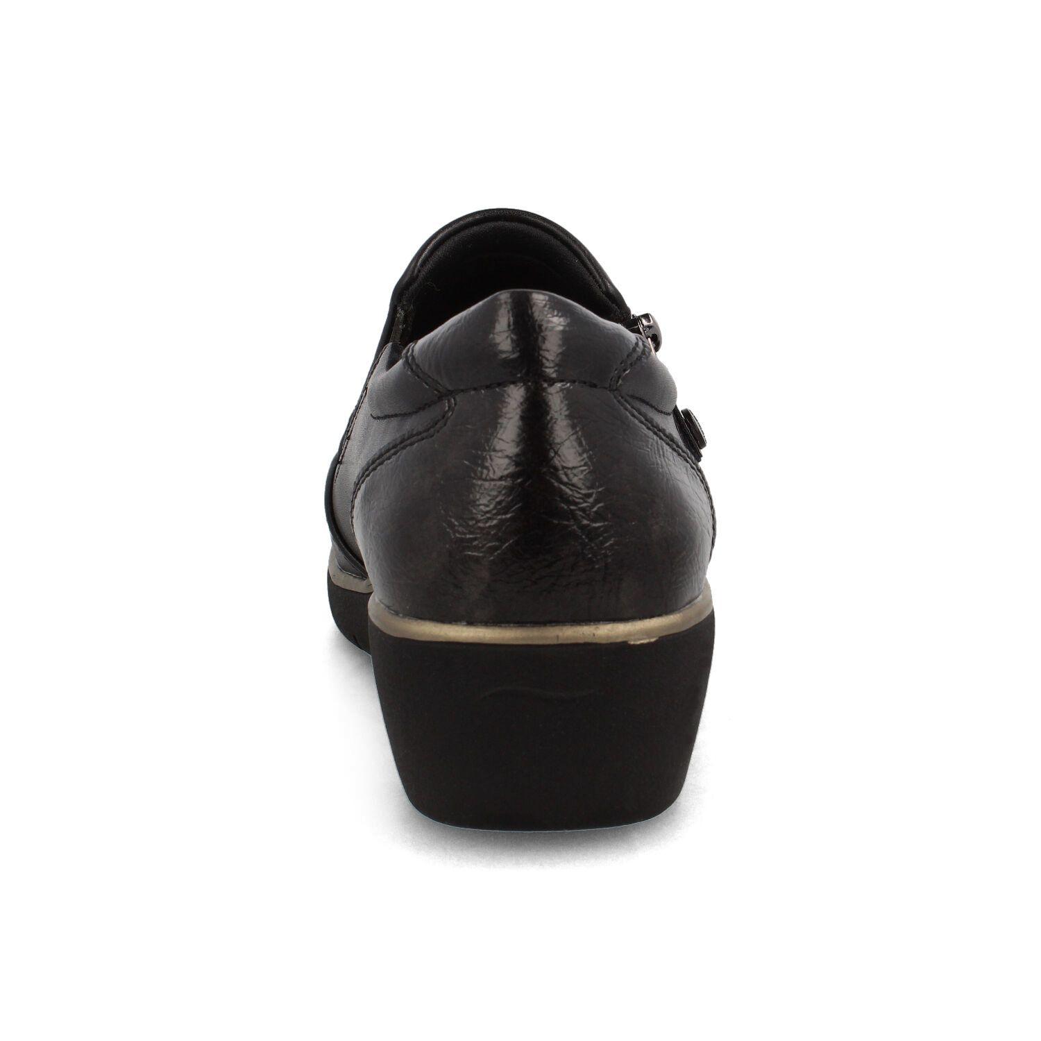 Mocasin Mujer Bata Frida Negro-2