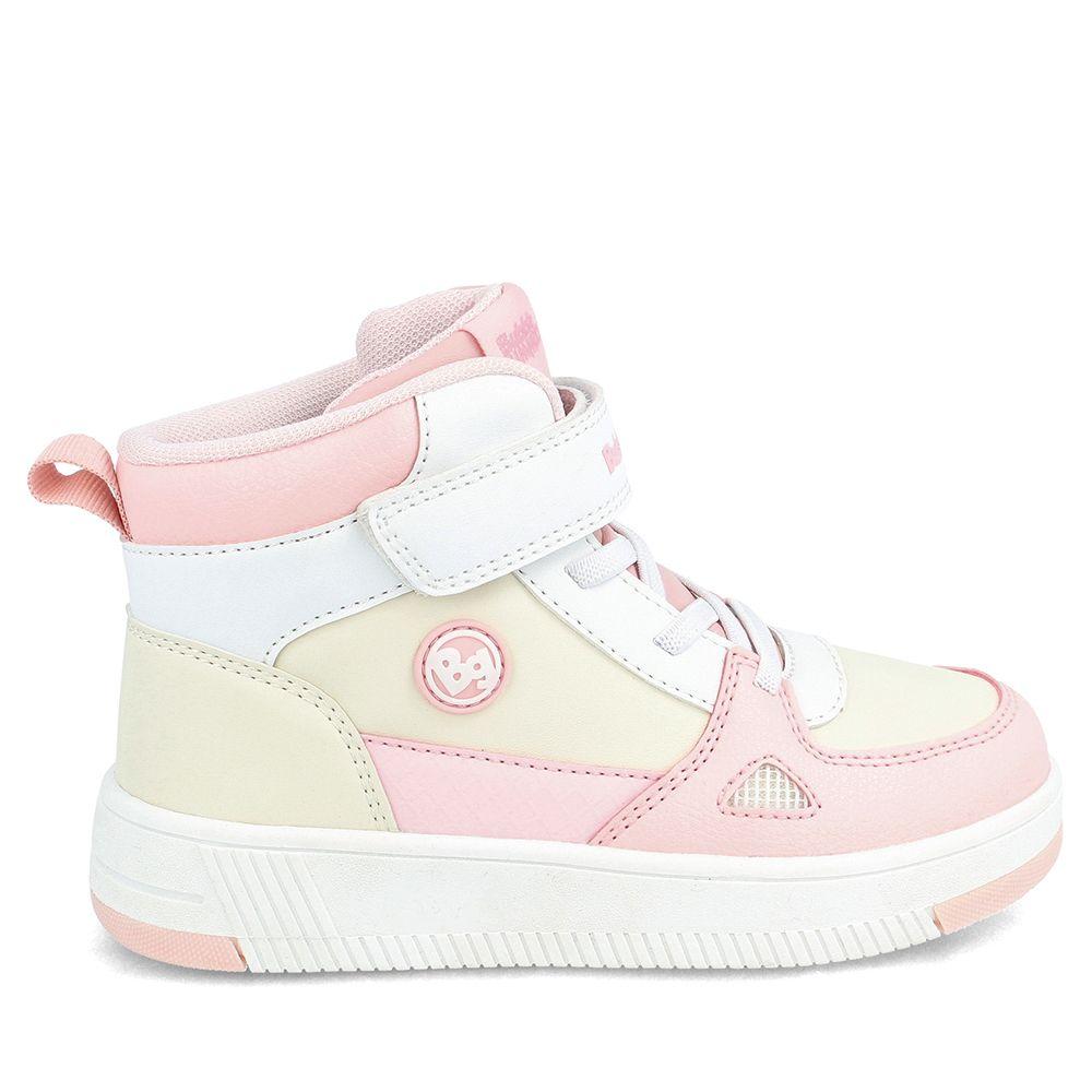 ZAPATILLA NIÑA BUBBLEGUMMERS ARNIE BLANCO - ROSADO 30-33-4